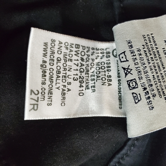 AG Adriano Goldschmied The Legging Ankle Black - Picture 7 of 8